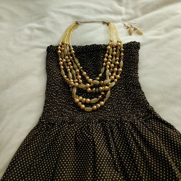 Strapless polkadot dress - Picture 6 of 6